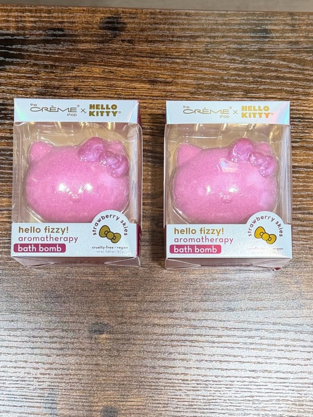 The Creme Shop Hello Kitty Pink Aromatherapy Bath Bomb by The Crème Shop